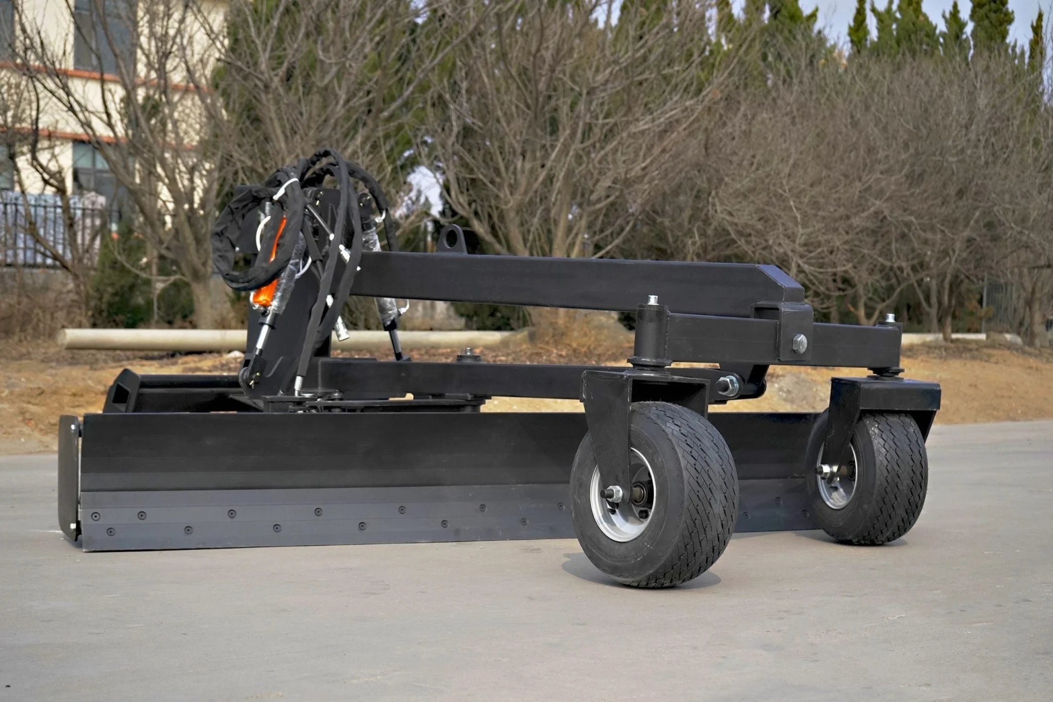 8 FT Skid Steer Hydraulic Land Grader – 25° Angle & 24° Tilt | 1121406 - Image 2