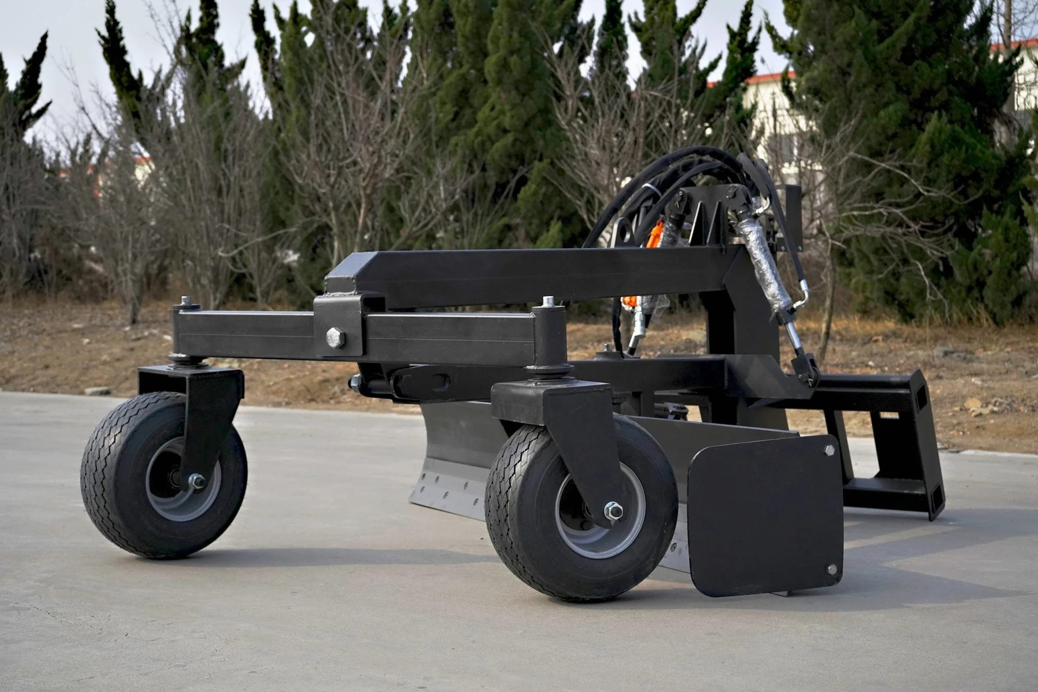 8 FT Skid Steer Hydraulic Land Grader – 25° Angle & 24° Tilt | 1121406 - Image 5