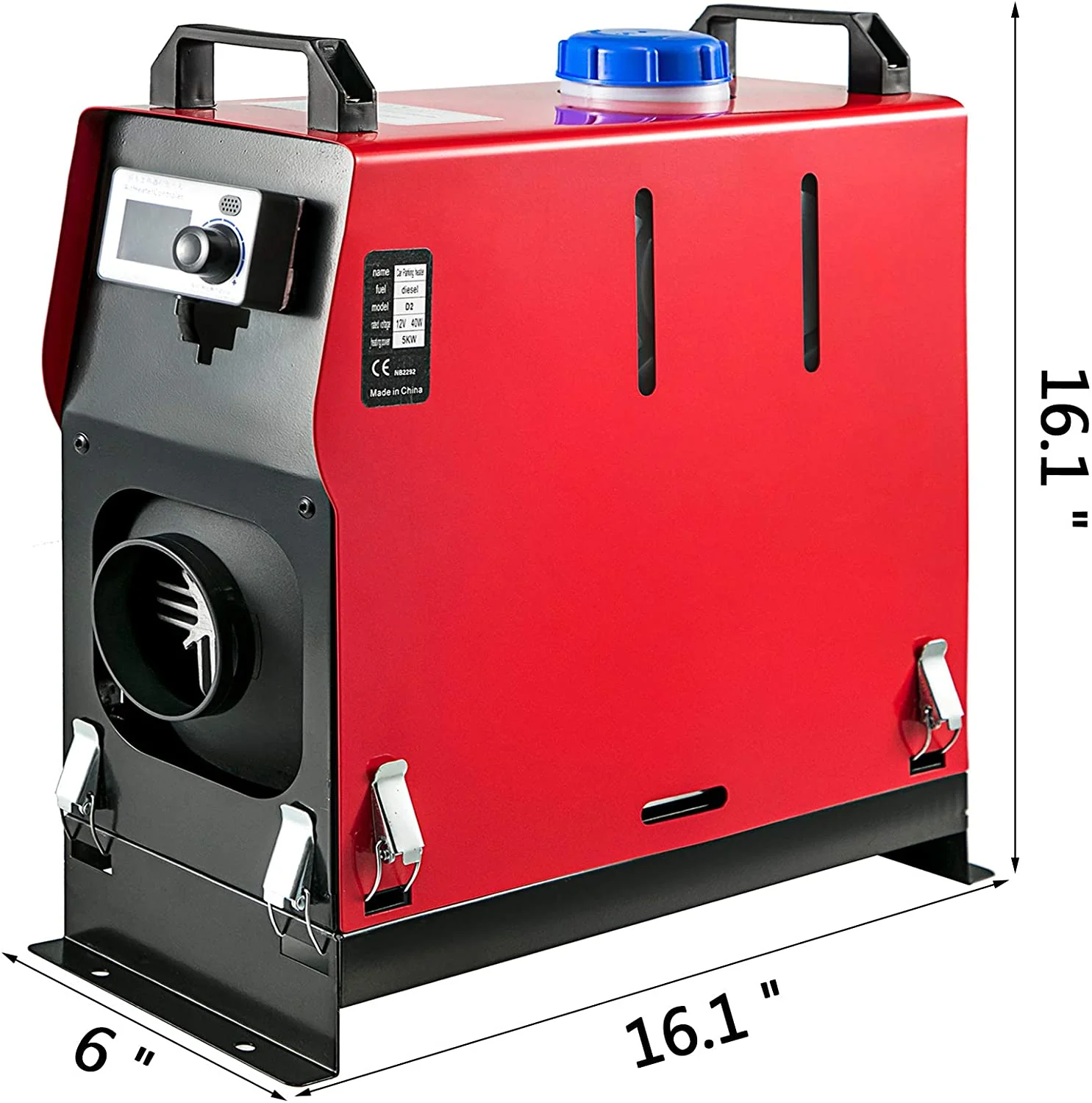 8 kW Diesel Air Heater – 12V Quiet Portable Space Heater with Remote | 504423 - Image 2