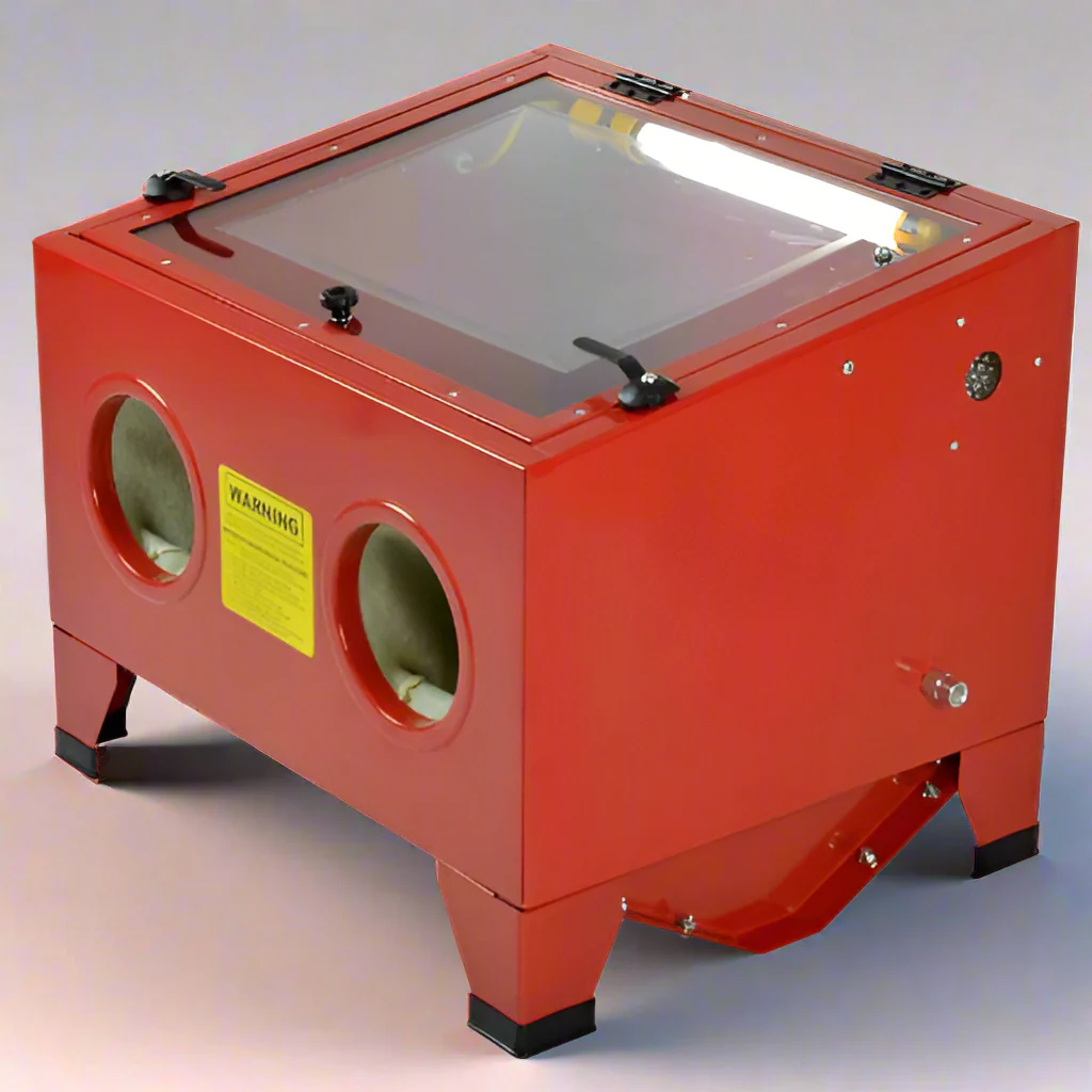 90L Sandblasting Cabinet – Heavy-Duty Abrasive Blaster for Metal, Wood & Auto Work | SKU: SB90C - Image 2