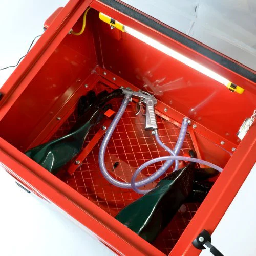 90L Sandblasting Cabinet – Heavy-Duty Abrasive Blaster for Metal, Wood & Auto Work | SKU: SB90C - Image 4