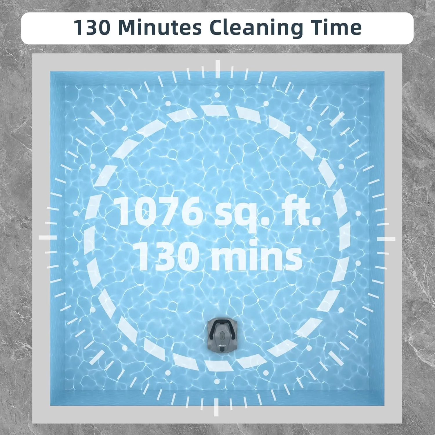Above Ground Pool Vacuum Robot – Automatic Smart Cleaner for Easy Maintenance | SKU: B0D93SVLWX - Image 7