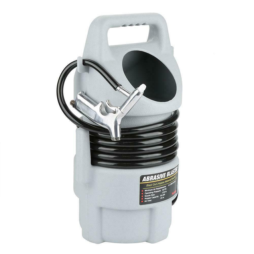 Portable Abrasive Sandblaster Rust Remover – Heavy-Duty Surface Cleaner (S1114) - Image 4