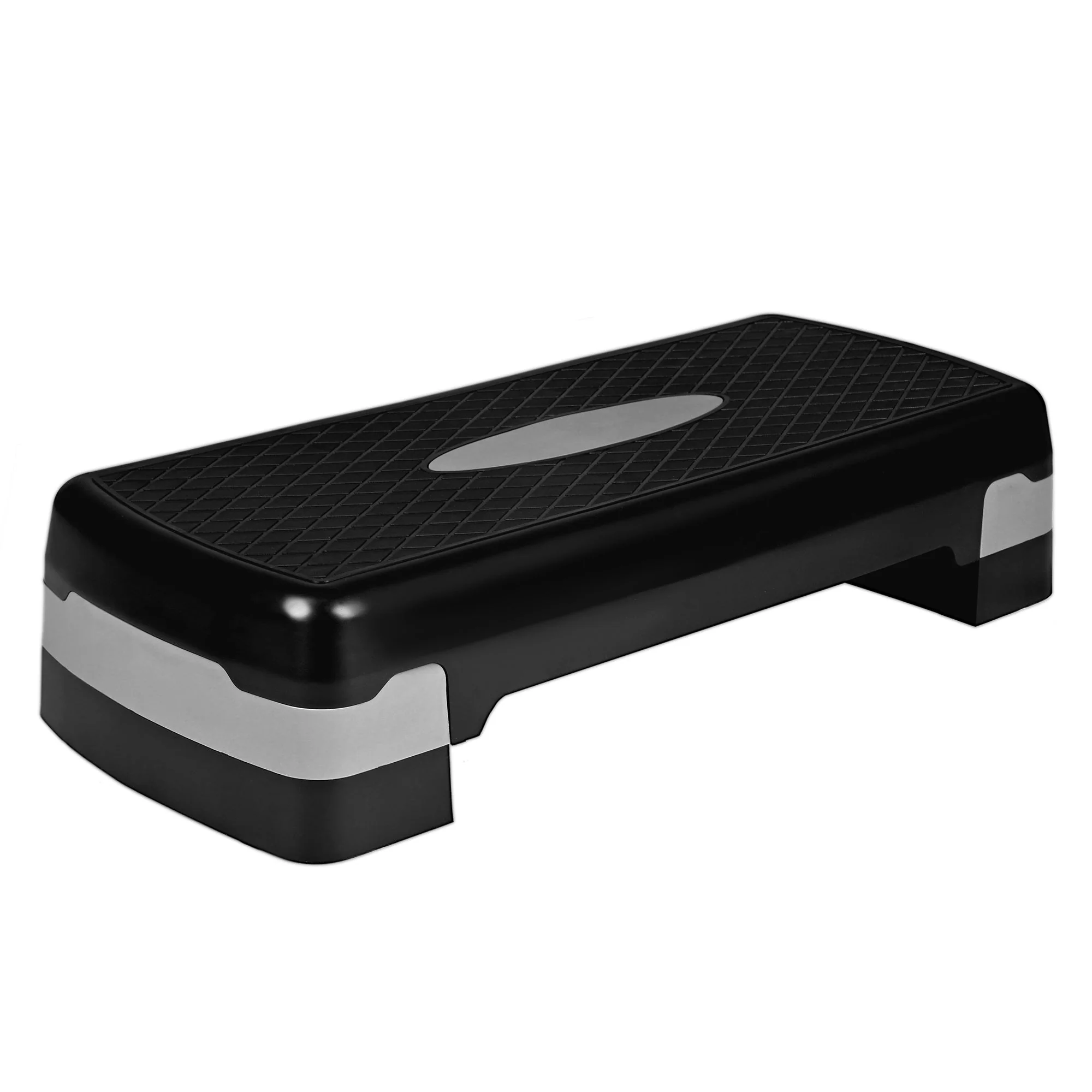 Adjustable Aerobic Step Platform with 4 to 6 Inch Height Levels Slip Resistant Surface Lightweight ABS AMEY68 - Image 2