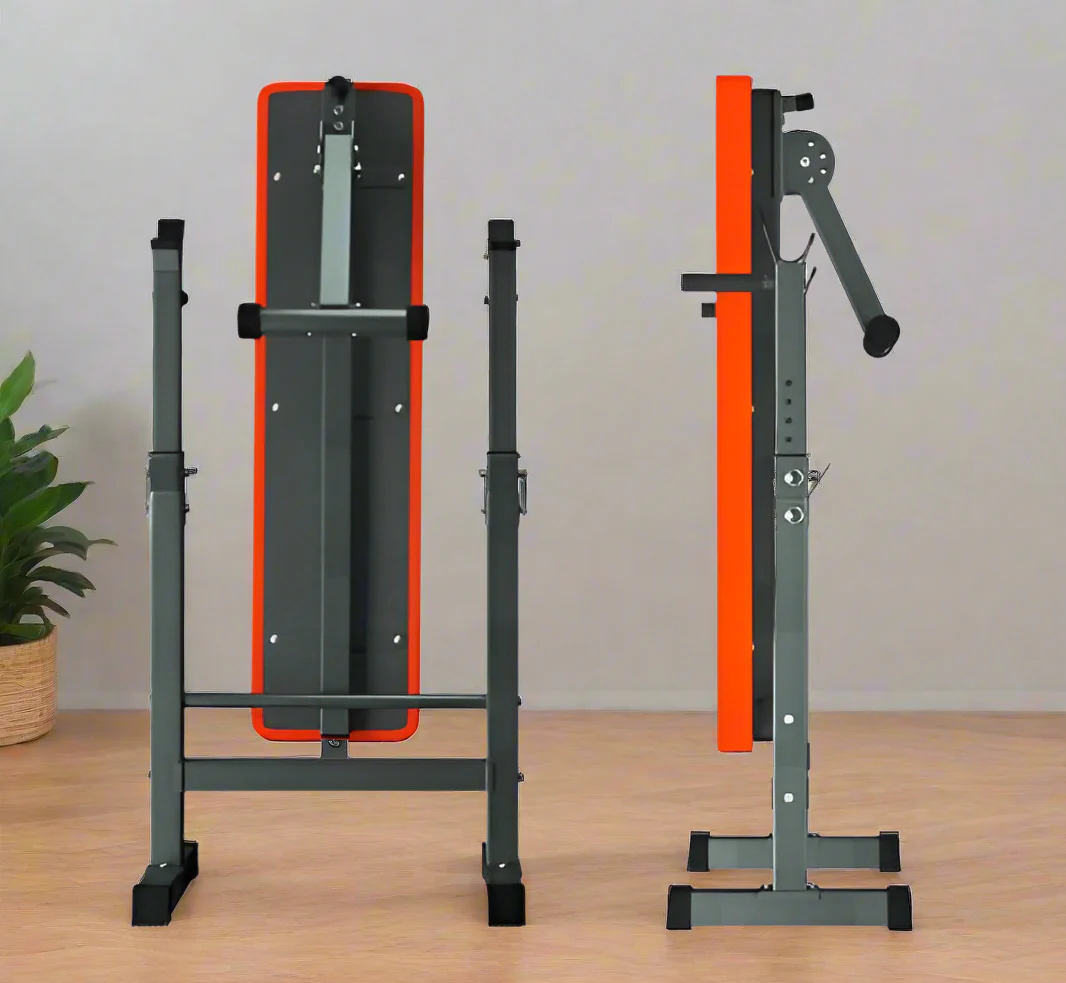 Multifunctional Workout Station with Adjustable Olympic Bench | Home Gym Fitness Station – SKU S3101 - Image 5