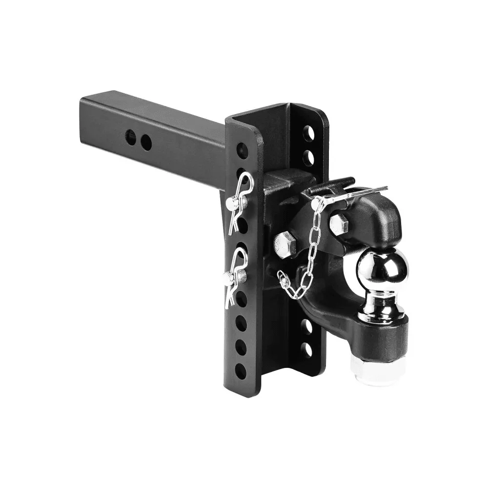 Adjustable Pintle Hitch Hook Combo – 2-5/16" Ball, Max Towing 13,000 lbs PHC13K