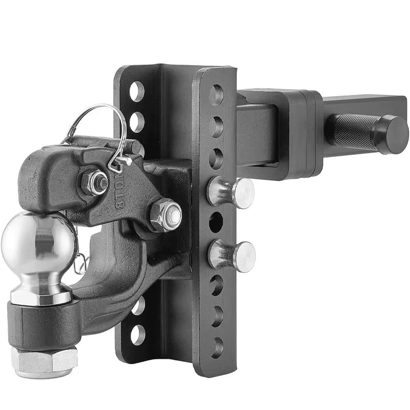 Adjustable Pintle Hitch Hook Combo – 2-5/16" Ball, Max Towing 13,000 lbs PHC13K - Image 2