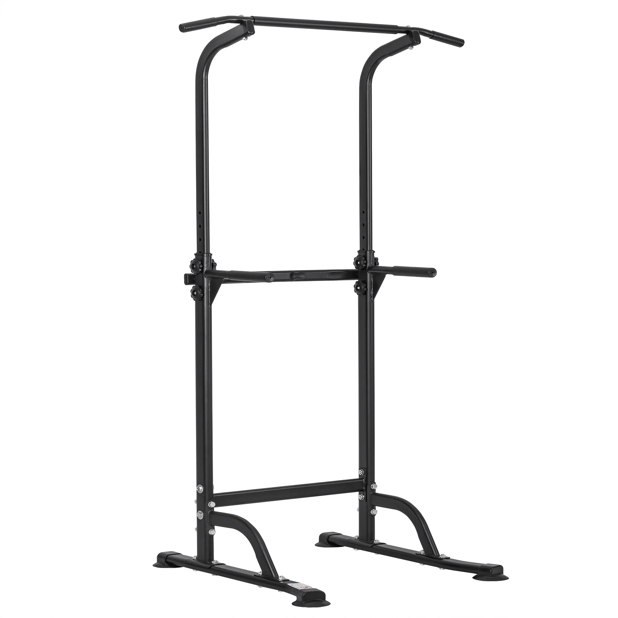 Adjustable Power Tower Pull-Up Dip Station – 10-Level Height, 330 lb Load, Multi-Function Workout Equipment – AMEPT99
