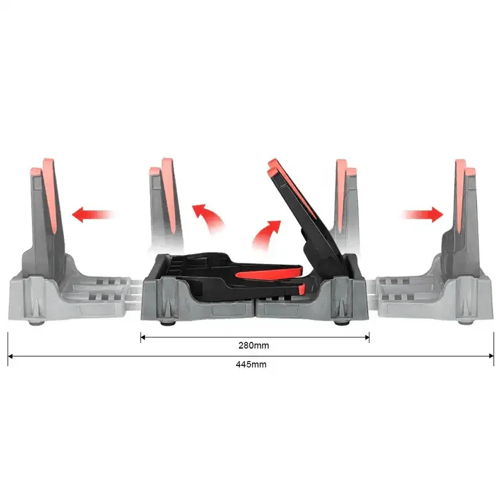 Adjustable Rifle Stand Shooting Rest – Dual Support Cradle DLJ211101 - Image 4