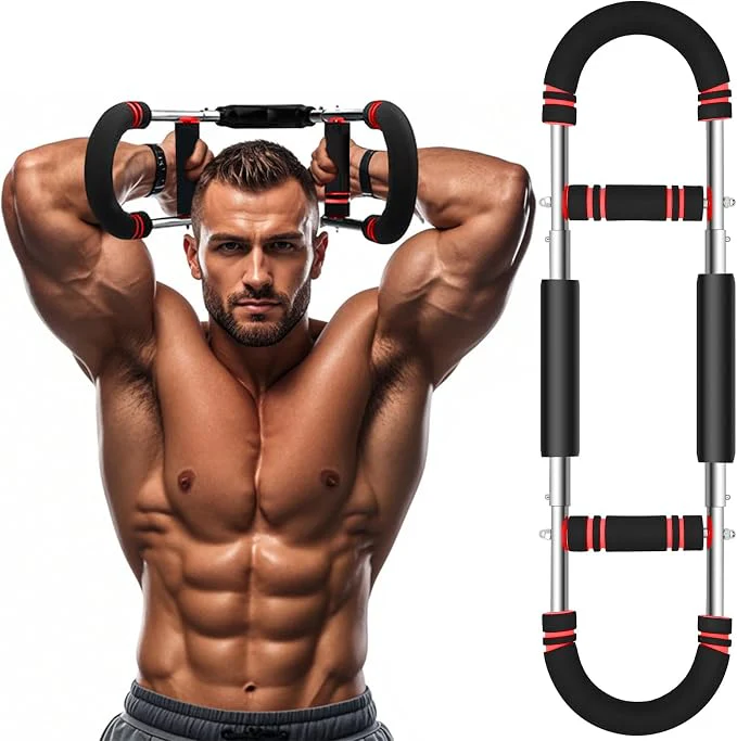 Adjustable Twister Arm Trainer – 70–110 lb 3-Level Chest, Arm and Upper Body Workout Bar - Image 5