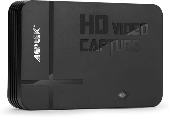 AGPTEK HD Game Capture Video Recorder 1080P HDMI and AV Capture Device for PS3 PS4 Xbox
