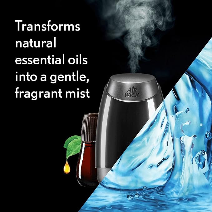 Air Wick Essential Mist Diffuser Kit – Fresh Water Breeze Air Freshener with Essential Oils - Image 2