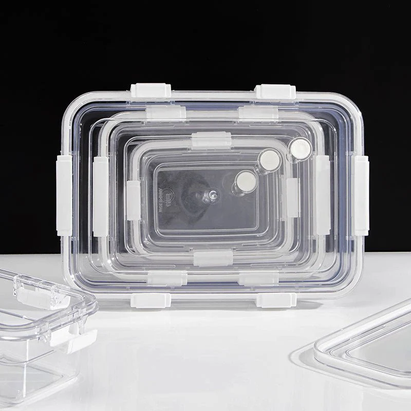 3-Pack Airtight Food Storage Container Set – 2600ML, 1200ML, 450ML | SKU: S1330 - Image 2