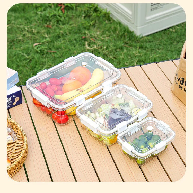 3-Pack Airtight Food Storage Container Set – 2600ML, 1200ML, 450ML | SKU: S1330 - Image 4