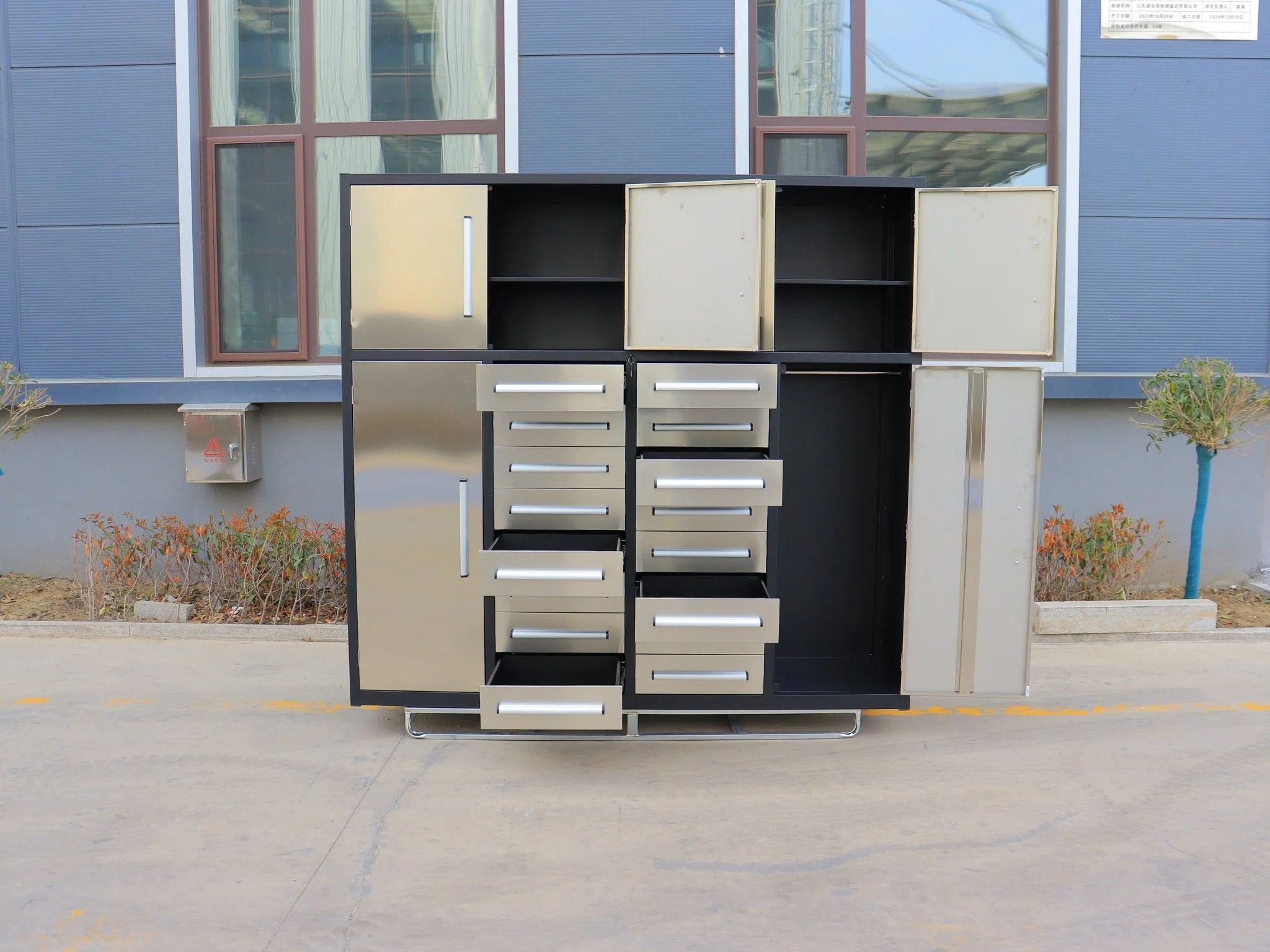 All-Steel Heavy-Duty Workbench Tool Cabinets Bench WorkStation | 16 & 32 Drawer Garage Storage - Image 19
