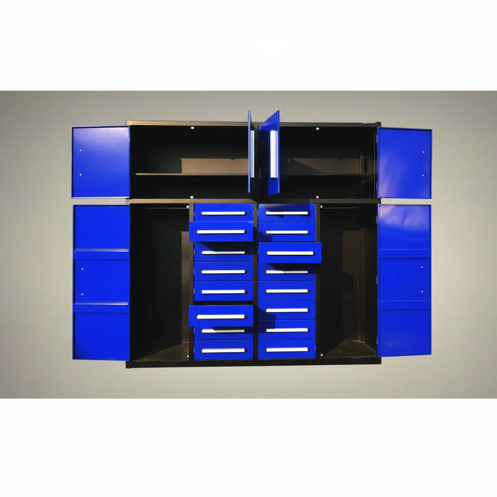 All-Steel Heavy-Duty Workbench Tool Cabinets Bench WorkStation | 16 & 32 Drawer Garage Storage - Image 8
