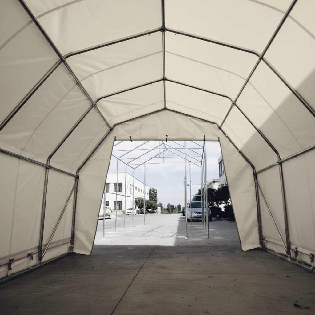 All-Weather 12x20x10 FT Fabric Storage Garage – Durable Car Shelter - Image 4
