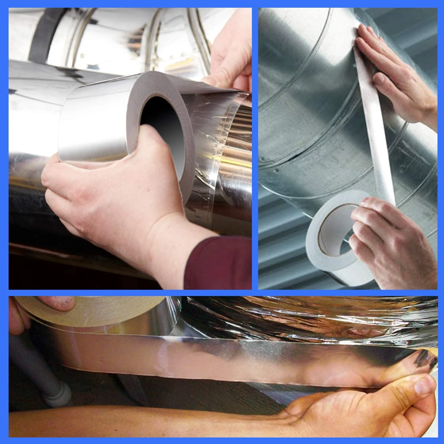 New Aluminum Foil Tape – 3 Inch x 150 Feet, Heat-Resistant, Heavy-Duty Adhesive Seal Model 421709 - Image 3