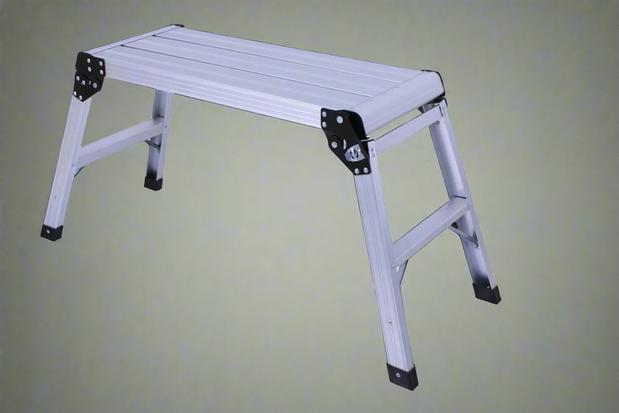 Aluminum Folding Step Ladder – Lightweight, Anti-Slip Multi-Purpose Platform | SKU: WPA300