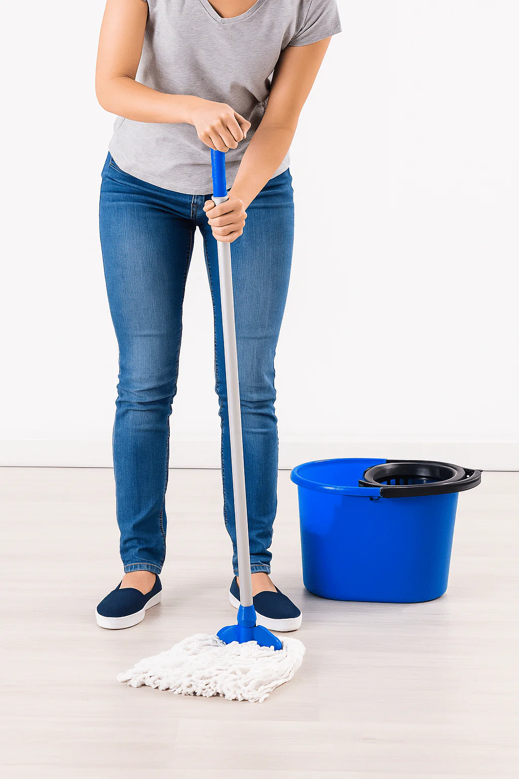 Aluminum Handle Cotton Mop – 4 ft Length – UP013B040A - Image 2