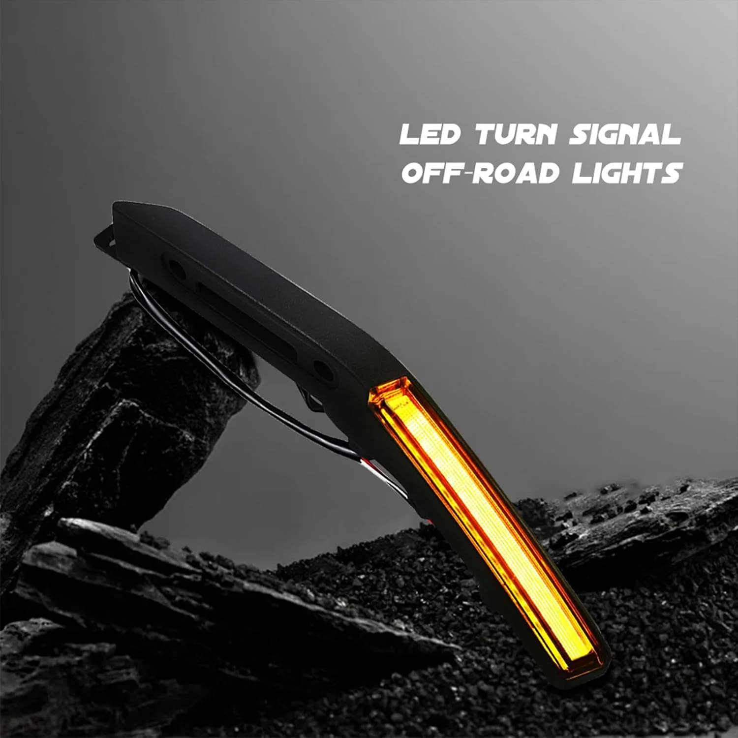 Amber Trail Hood Turn Signal Light for Ford Bronco 2021-2024 - LED Aluminum Alloy Replacement Handle Light Accessory for 2/4-Door Models - Image 3