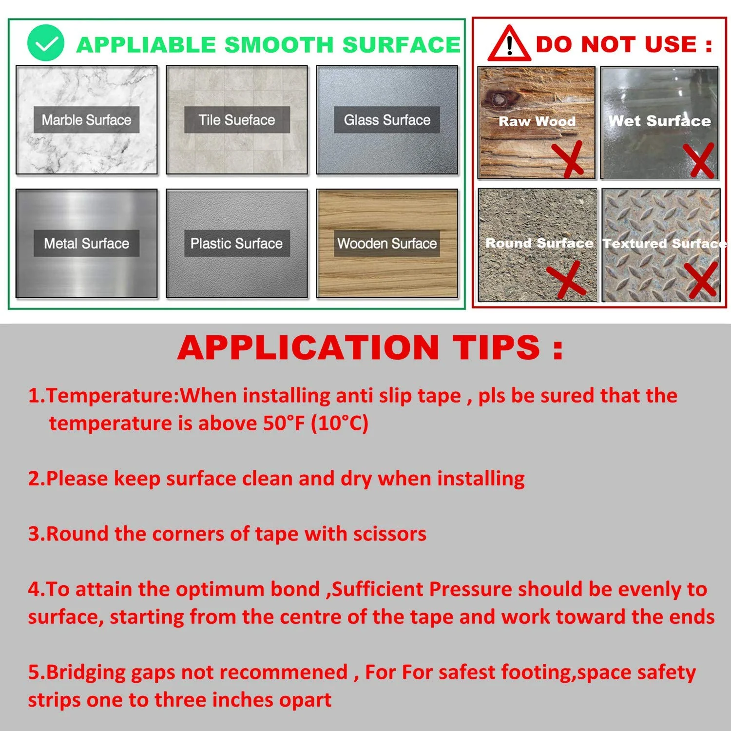 Anti-Slip Tape 2" x 35 FT – High-Traction Safety Grip Tape (Black) LXPT101B - Image 5