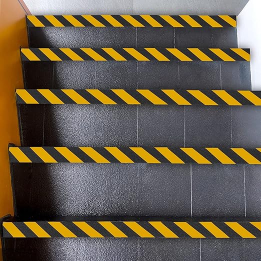 Anti-Slip Tape 4" x 35 FT – High-Visibility Yellow & Black Safety Tape LXPT101C - Image 6