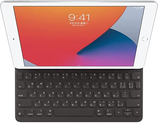 Apple Smart Keyboard for iPad 10.2" – US English/Chinese (Zhuyin) - Black, Slim Keyboard Cover for iPad 7th/8th/9th Gen, iPad Air 3rd Gen & iPad Pro 10.5", Comfortable Typing Experience