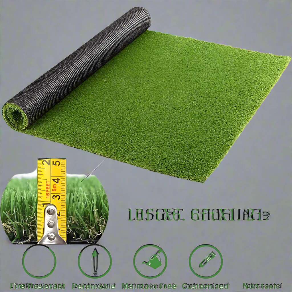 Artificial Grass Turf – 10x6.6 FT Outdoor Fake Lawn, 30mm UV-Resistant & Pet-Friendly | SKU: AFGS