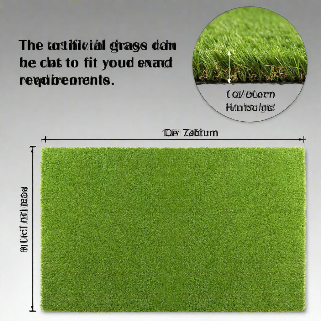 Artificial Grass Turf – 10x6.6 FT Outdoor Fake Lawn, 30mm UV-Resistant & Pet-Friendly | SKU: AFGS - Image 3