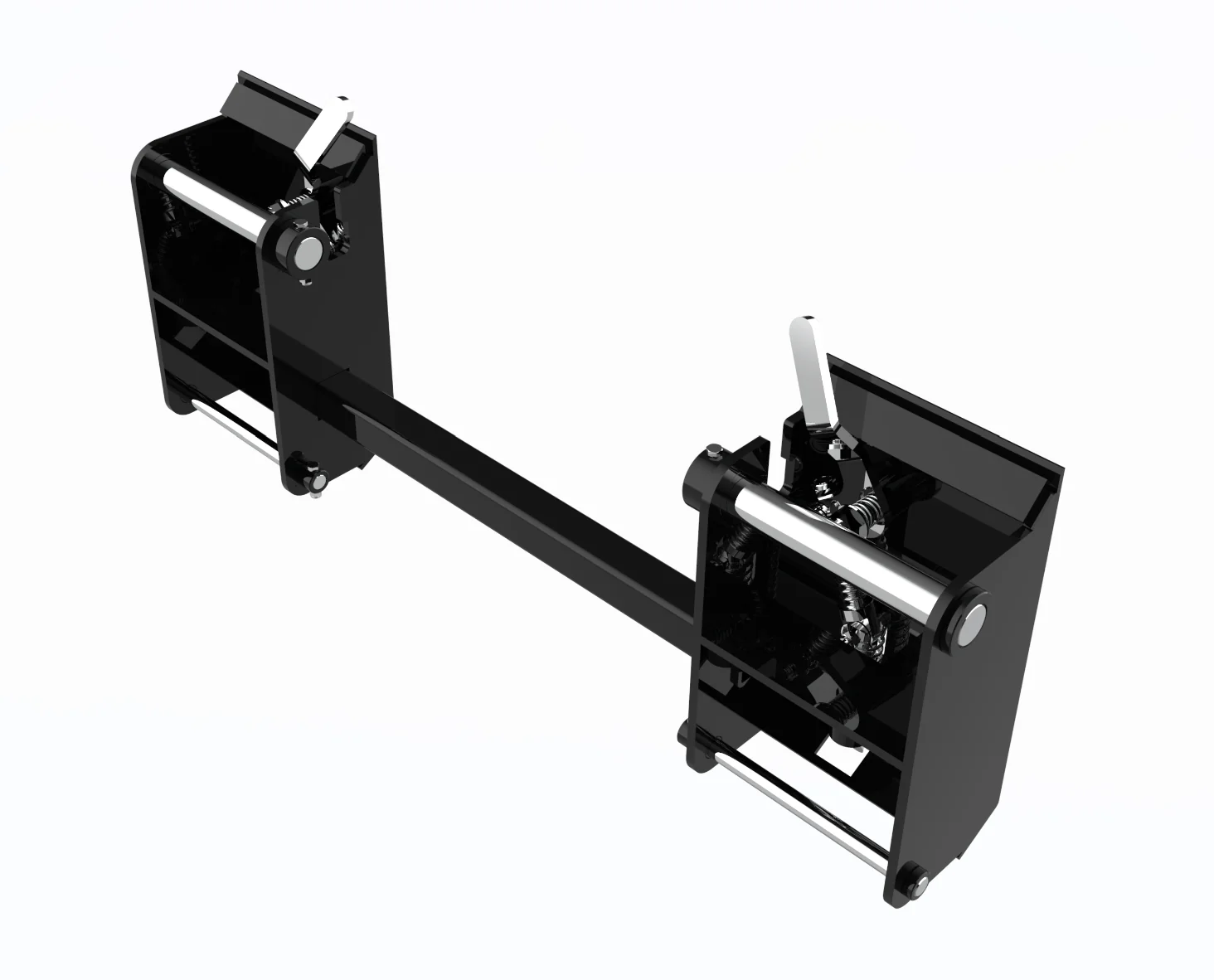 Heavy-Duty Universal Skid Steer Quick Attach Plate, 5,500 lb Capacity for Loader Attachments 2920251 - Image 2