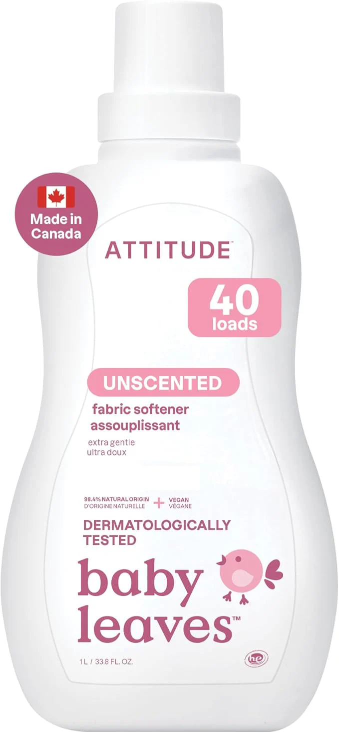 ATTITUDE Baby Fabric Softener Liquid 1L Plant and Mineral Based