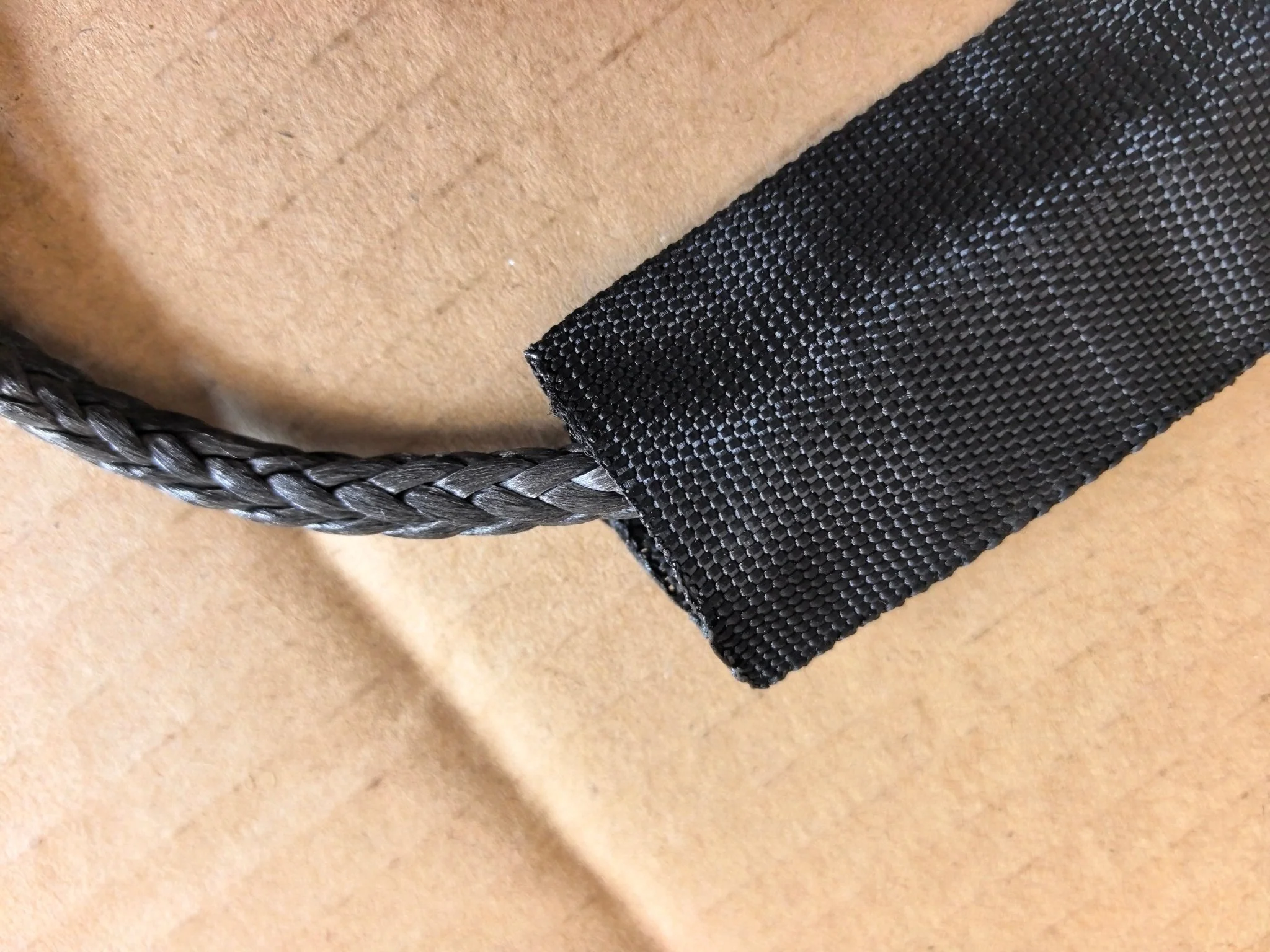 ATV UTV Synthetic Winch Rope and Fairlead Kit 5 mm x 49 Ft 5,940 lb Capacity W0515 - Image 3