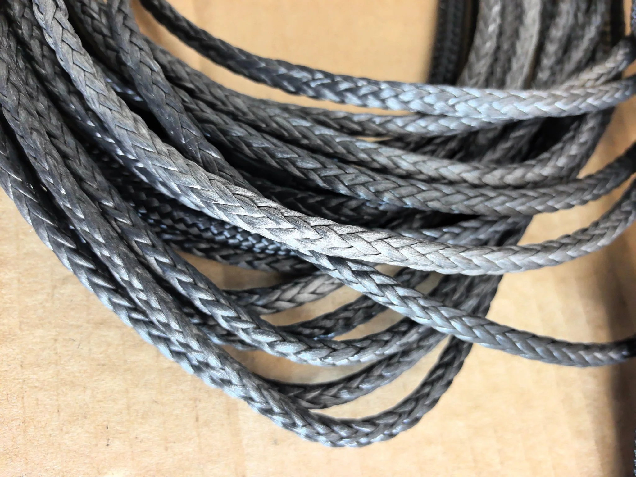 ATV UTV Synthetic Winch Rope and Fairlead Kit 5 mm x 49 Ft 5,940 lb Capacity W0515 - Image 4