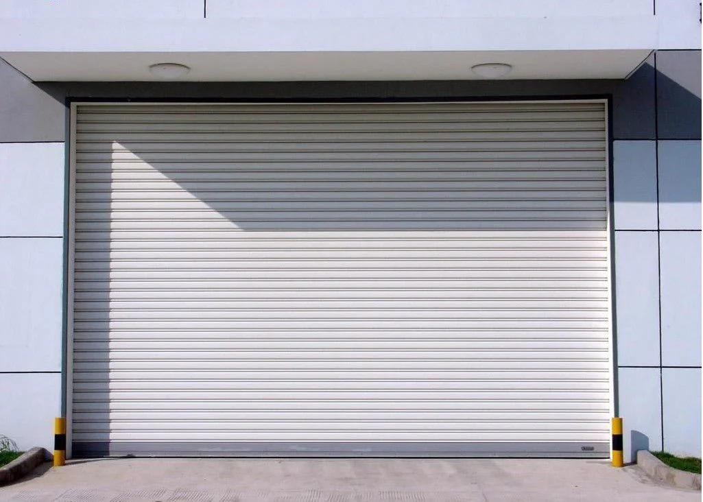 Automatic Aluminum Insulated Rolling Doors – Remote Control, PU Foam Filled Multiple Sizes Available - Image 3