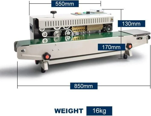 Automatic Band Sealing Machine – Commercial Continuous Bag Sealer (Model FR880) - Image 3