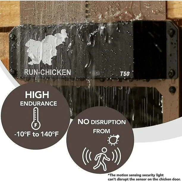 Automatic Chicken Coop Door – Light Sensor Operated, Waterproof, Battery Powered – 0128481 - Image 6