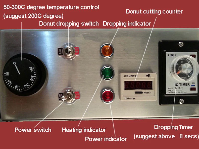 Automatic Donut Maker – Stainless Steel Commercial Machine with Digital Controls (KD11E) - Image 7