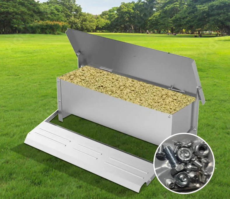10KG Automatic Chicken Feeder with Pedal – Self-Opening Weatherproof Poultry Feeder | Model: S1227