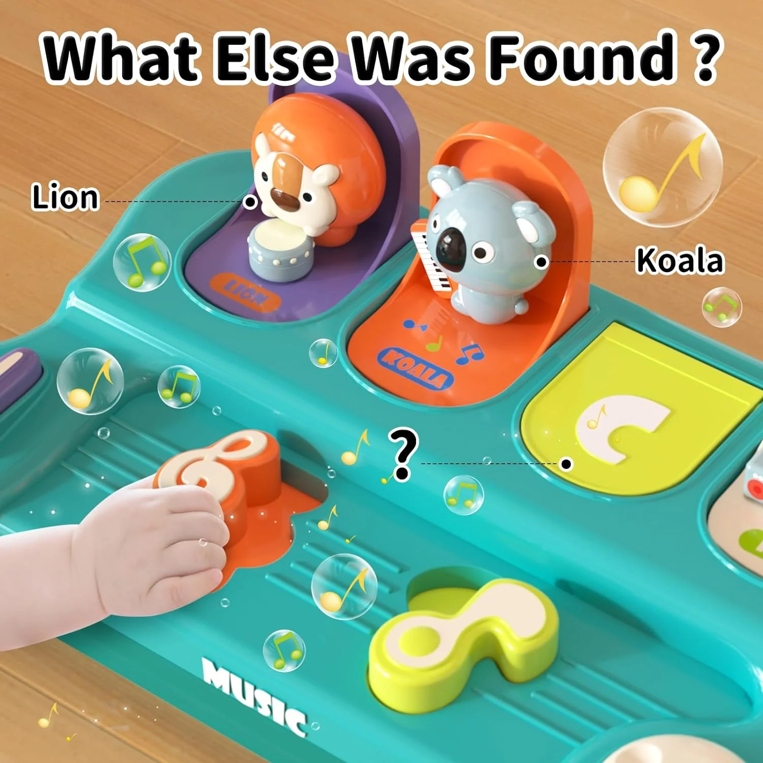Baby Sensory Montessori Animal Activity Toy Early Learning Educational Toy CPS303181 - Image 2