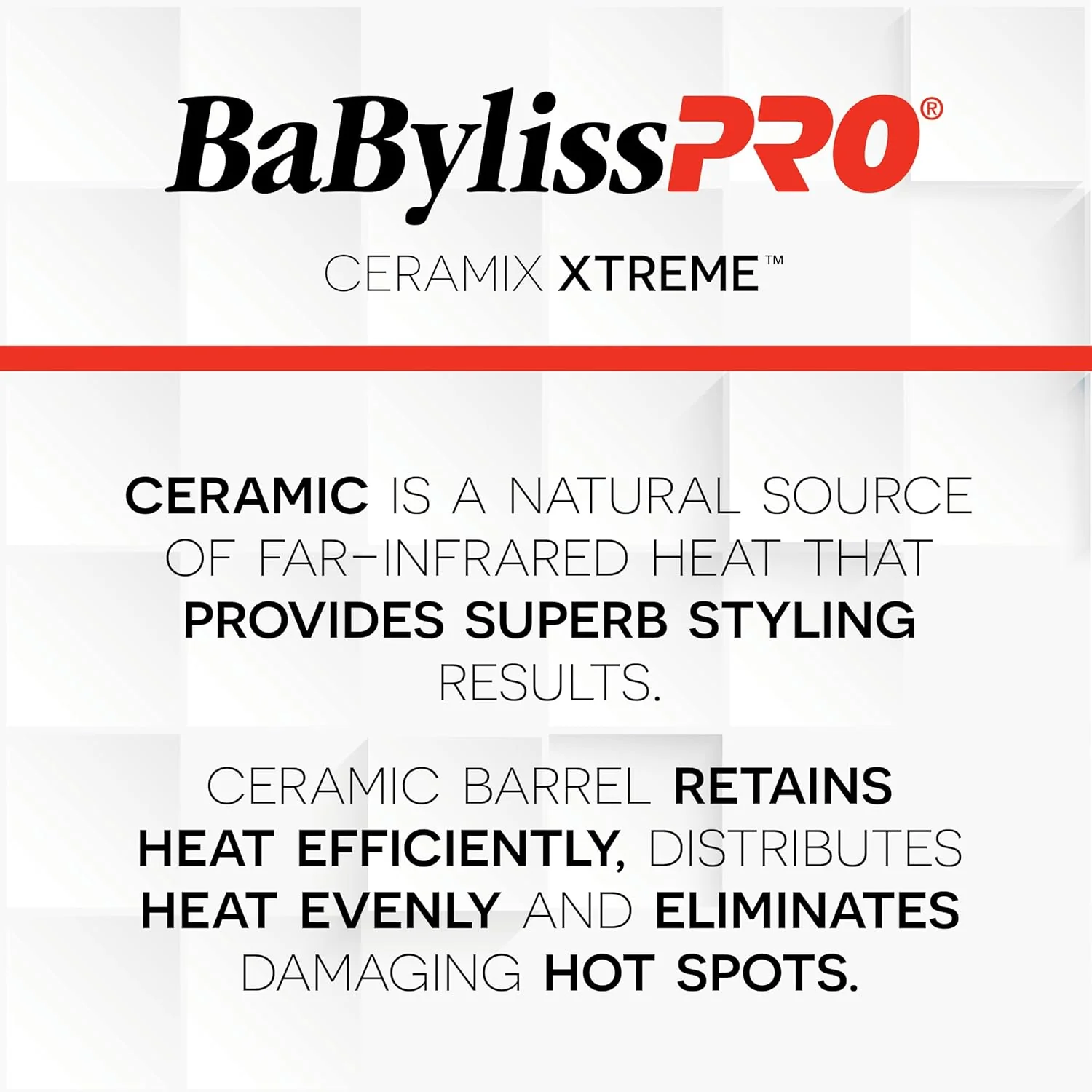 BaBylissPRO Ceramix Xtreme Dual Voltage Ceramic Curling Iron with Far Infrared Heat up to 430°F and Negative Ions, Spring Handle,used,good condition - Image 2