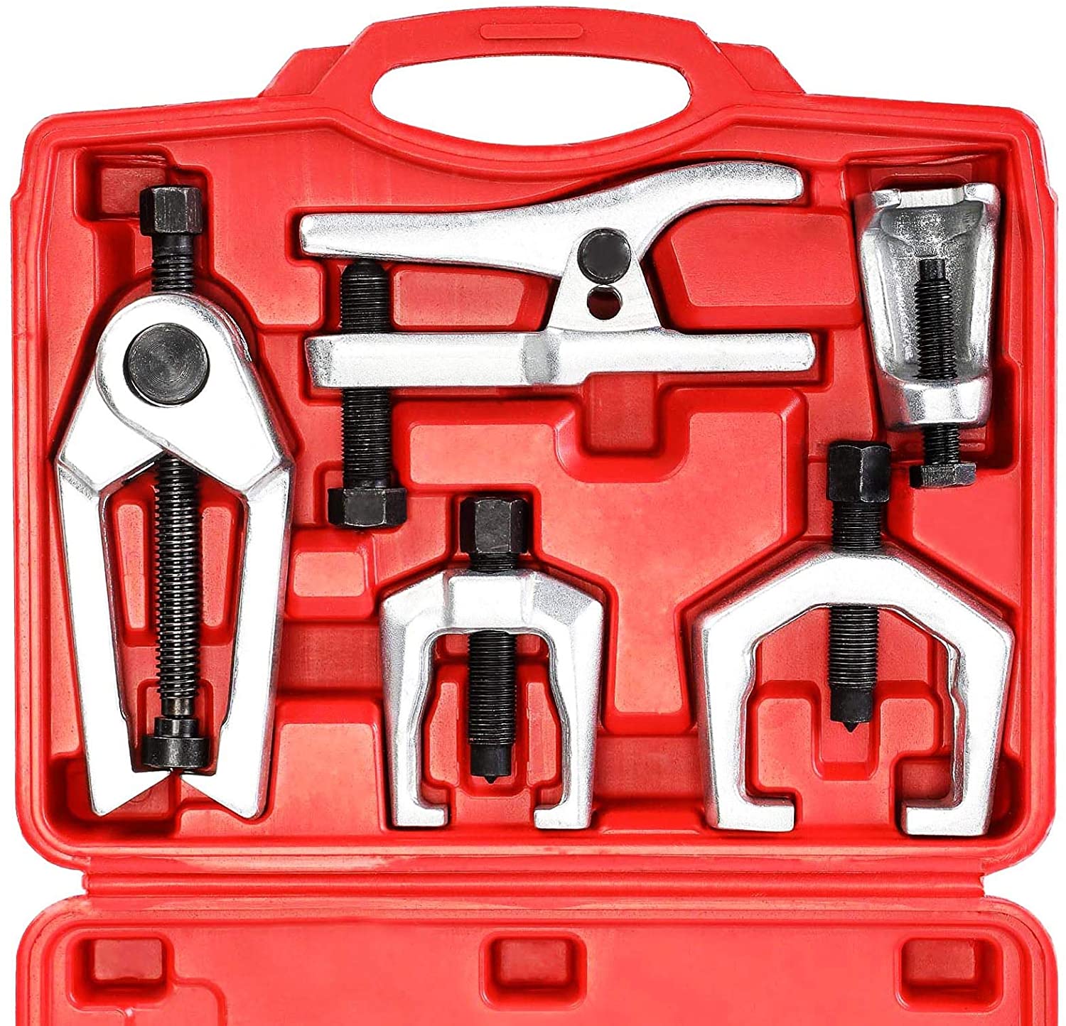 New 5-in-1 Ball Joint Separator & Arm Puller Set — Universal Removal Tool Kit