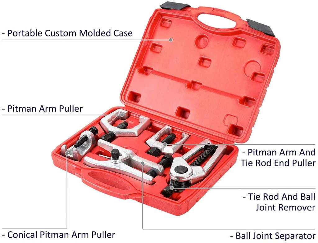 New 5-in-1 Ball Joint Separator & Arm Puller Set — Universal Removal Tool Kit - Image 2