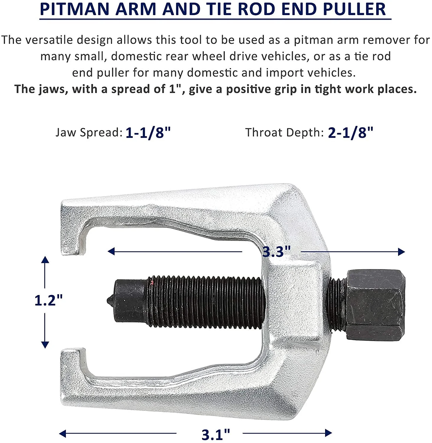 New 5-in-1 Ball Joint Separator & Arm Puller Set — Universal Removal Tool Kit - Image 3