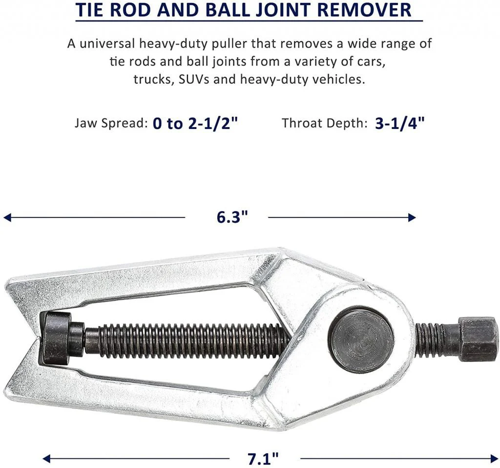 New 5-in-1 Ball Joint Separator & Arm Puller Set — Universal Removal Tool Kit - Image 4