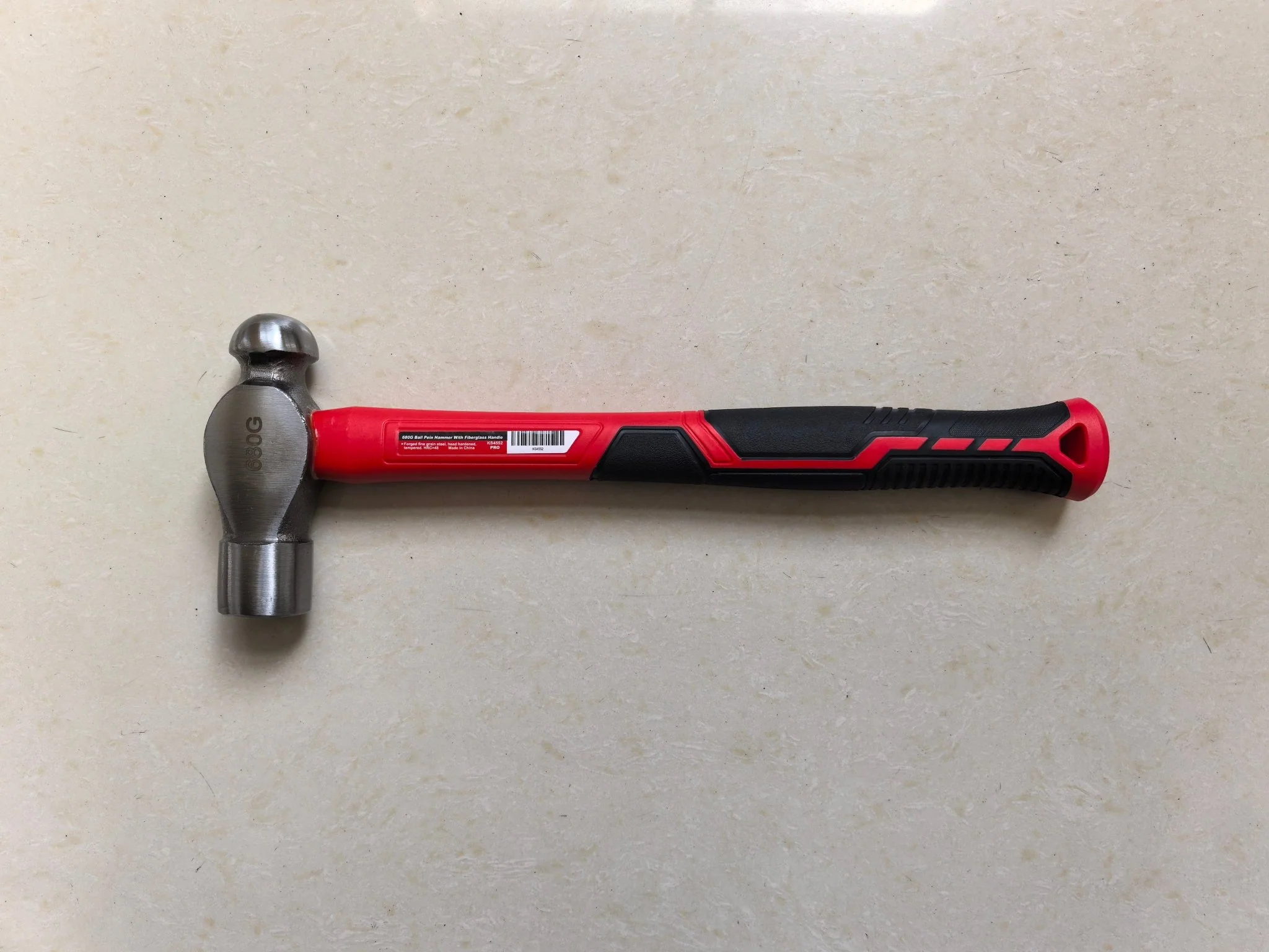 Ball Pein Hammer Fiberglass Handle 1lb 1.5lb 2lb Forged Steel KS4553 - Image 2