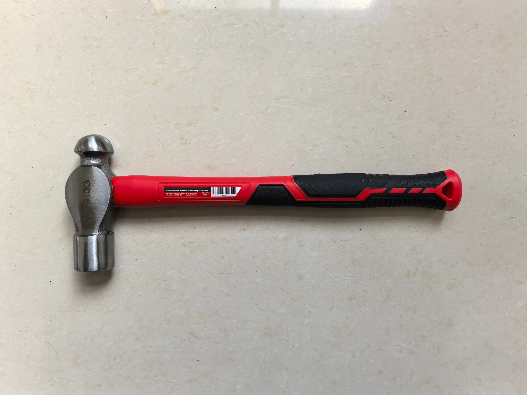 Ball Pein Hammer Fiberglass Handle 1lb 1.5lb 2lb Forged Steel KS4553 - Image 3