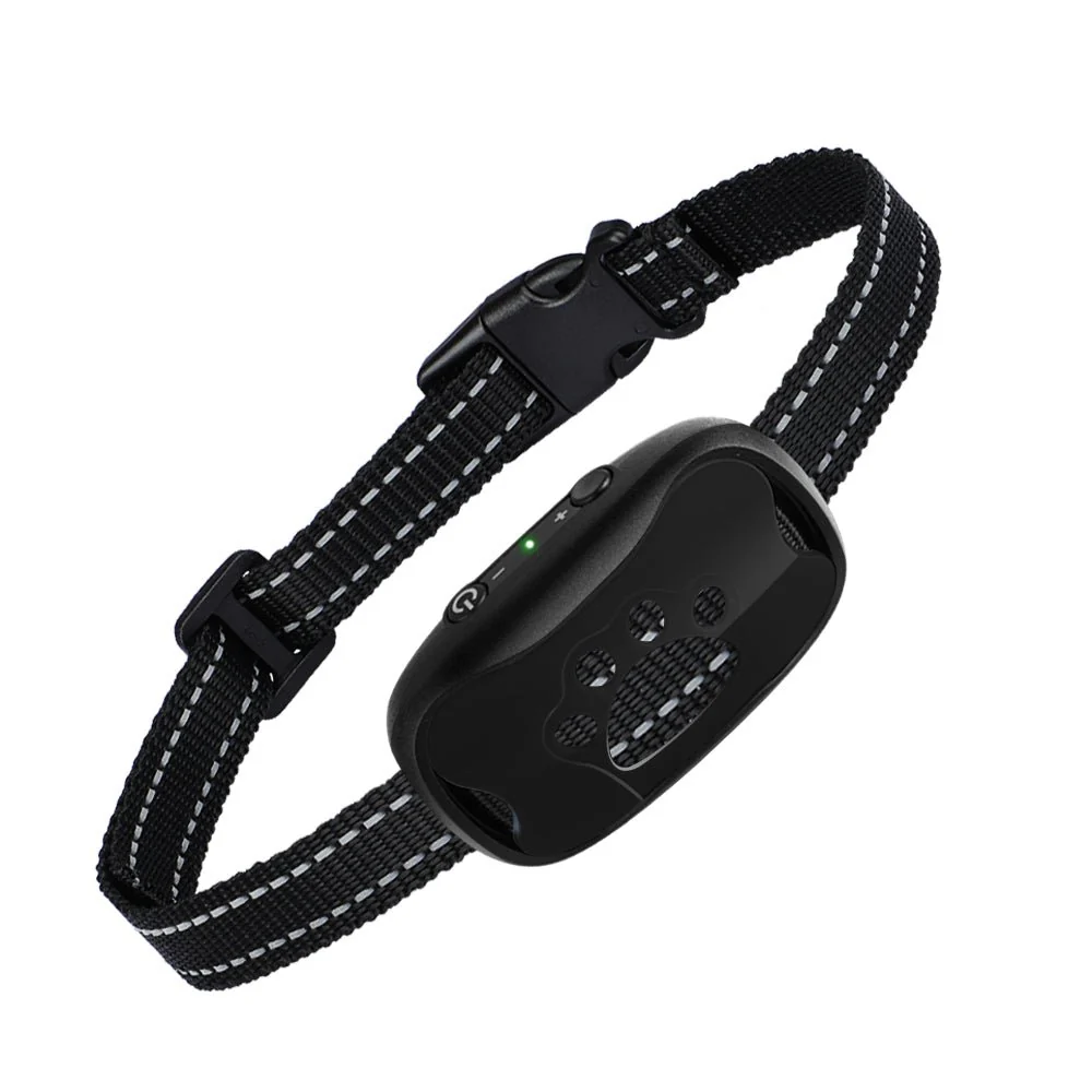 Automatic Dog Bark Collar – Adjustable Anti Bark Training Collar with Sound & Vibration | Battery Powered | TZPET681