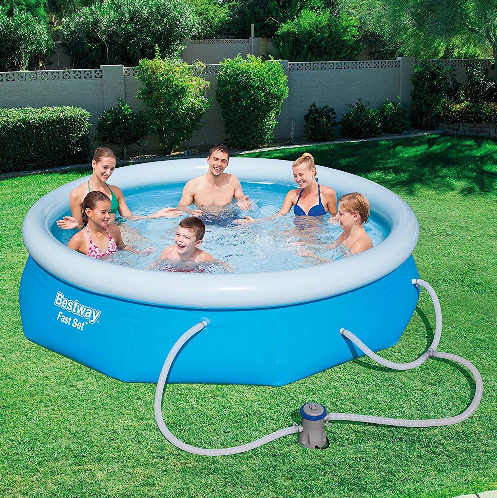 New 10×30 ft & 15×33 ft Bestway Fast Set above ground swimming pool - Image 3