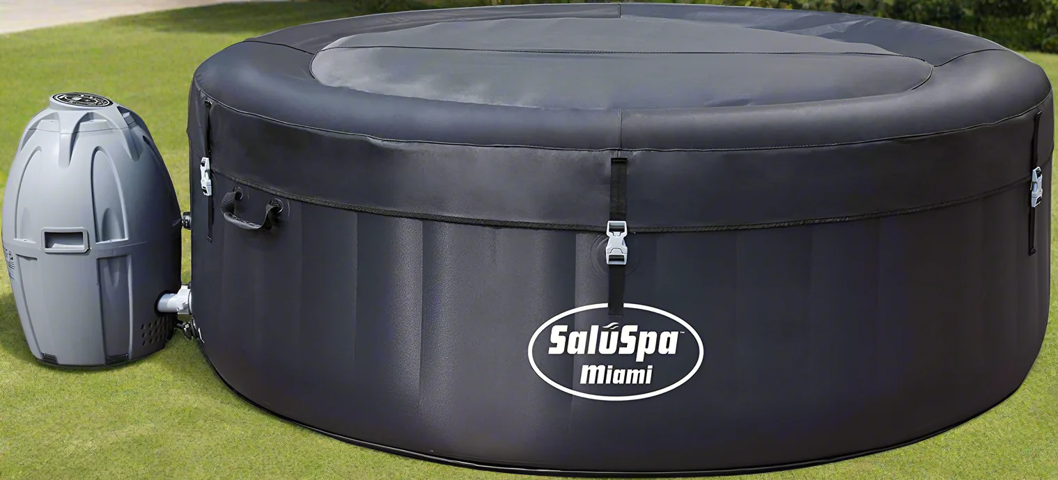 Bestway Miami 4-Person Inflatable Hot Tub Spa with AirJet Massage & Rapid Heating 3182021 - Image 9